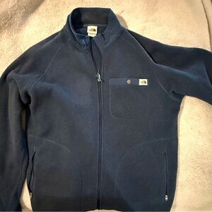 The North Face Men's Navy Zip-Up Sweater